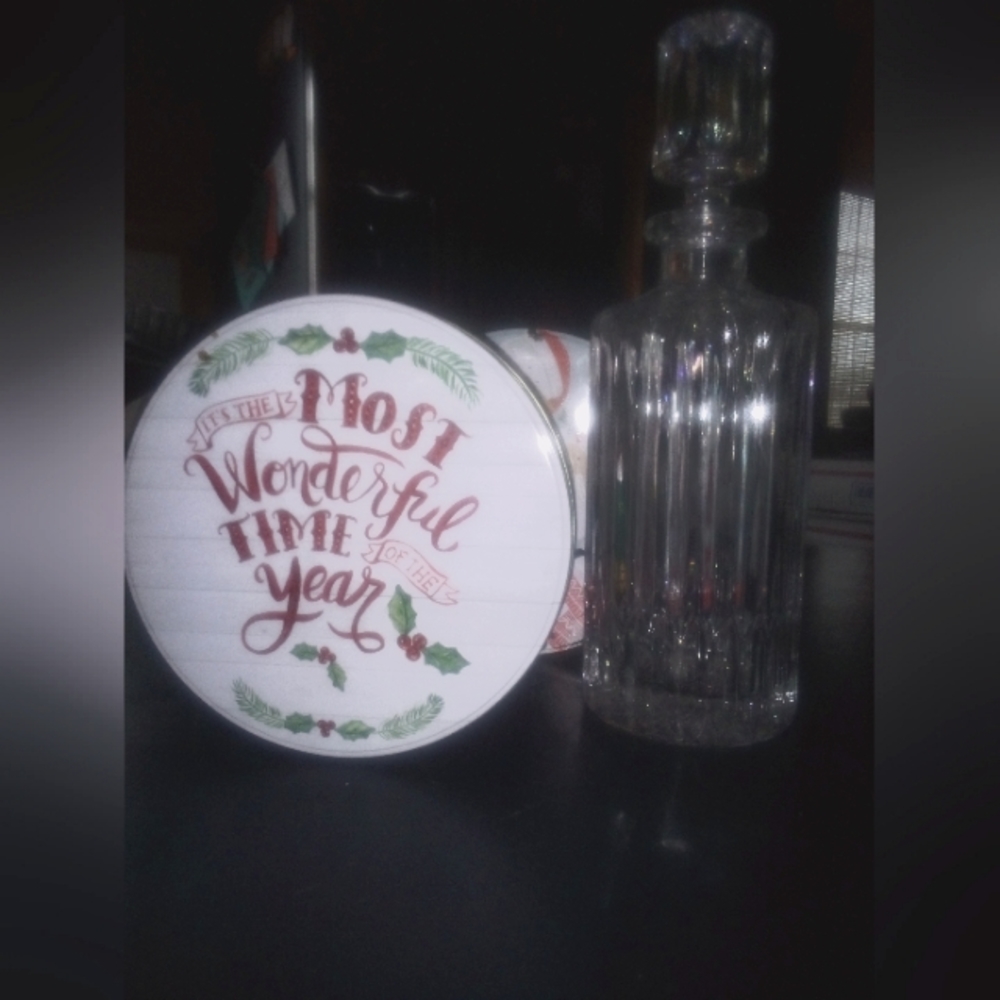Crystal Vintage Decanter